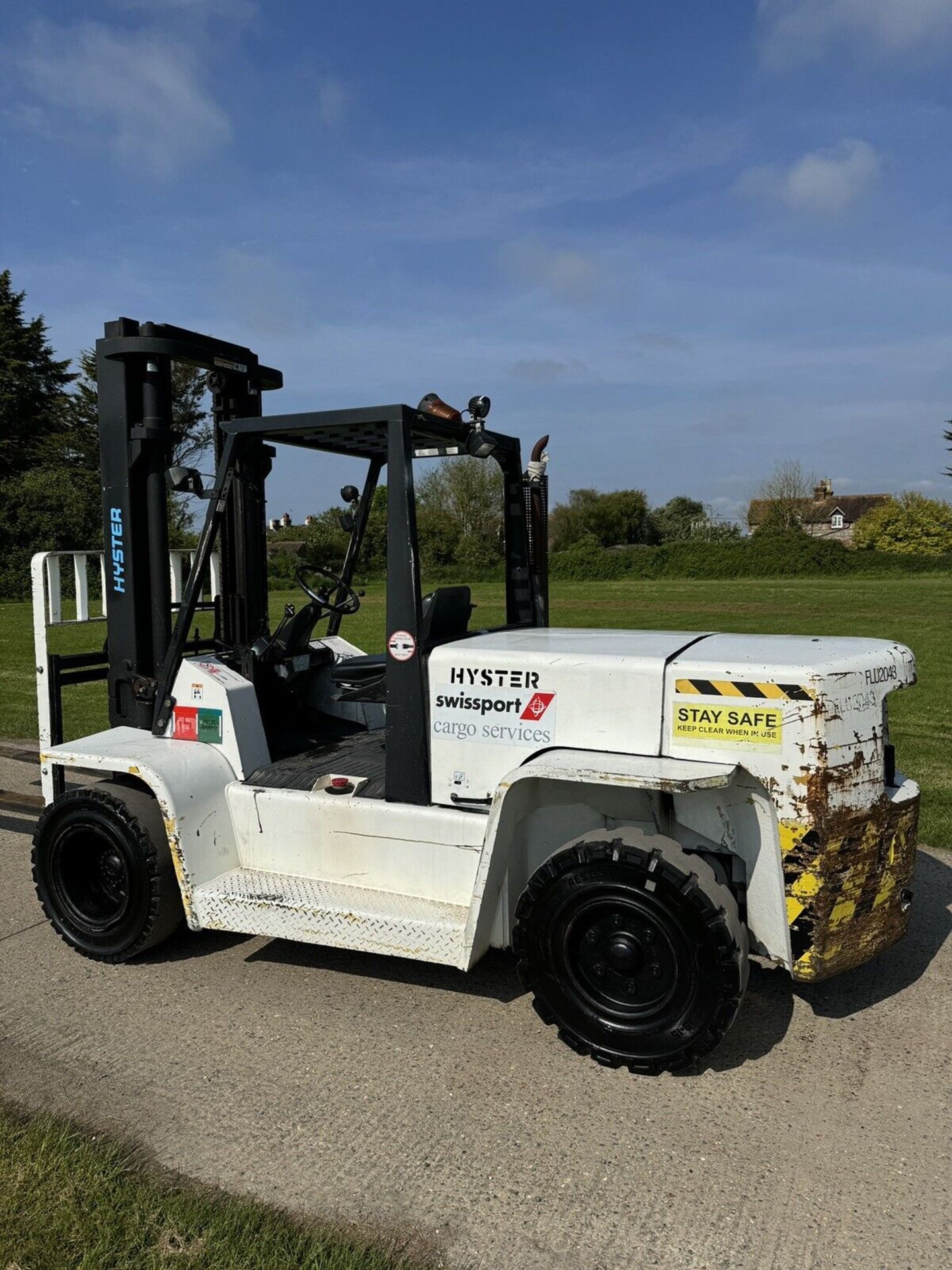 1996, HYSTER - 7 Tonne Diesel Forklift Truck (Direct from Airport) 3500 hours - Image 5 of 6