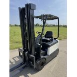 CROWN - 1.6 Tonne Electric Forklift Truck (container spec 2 year old battery - 8351 hours)