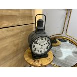 New Boxed Industrial Style Kensington Carriage Clock