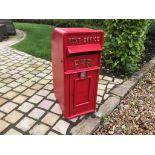 Cast Iron Er Red Post Box