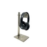 Boxed New Solid Nickel Headphone Stand