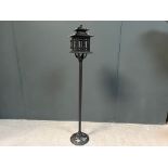 Large Cast Iron Oriental Garden Lantern On Stand DecorationÊ