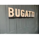 Wooden Large Bugatti I 1.2M Long Shop SignÊ