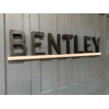 Wooden Large Bentley 1.2M Long Shop Sign