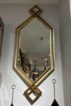 New Boxed Large 1.5M Decorative Gold Wall Mirror
