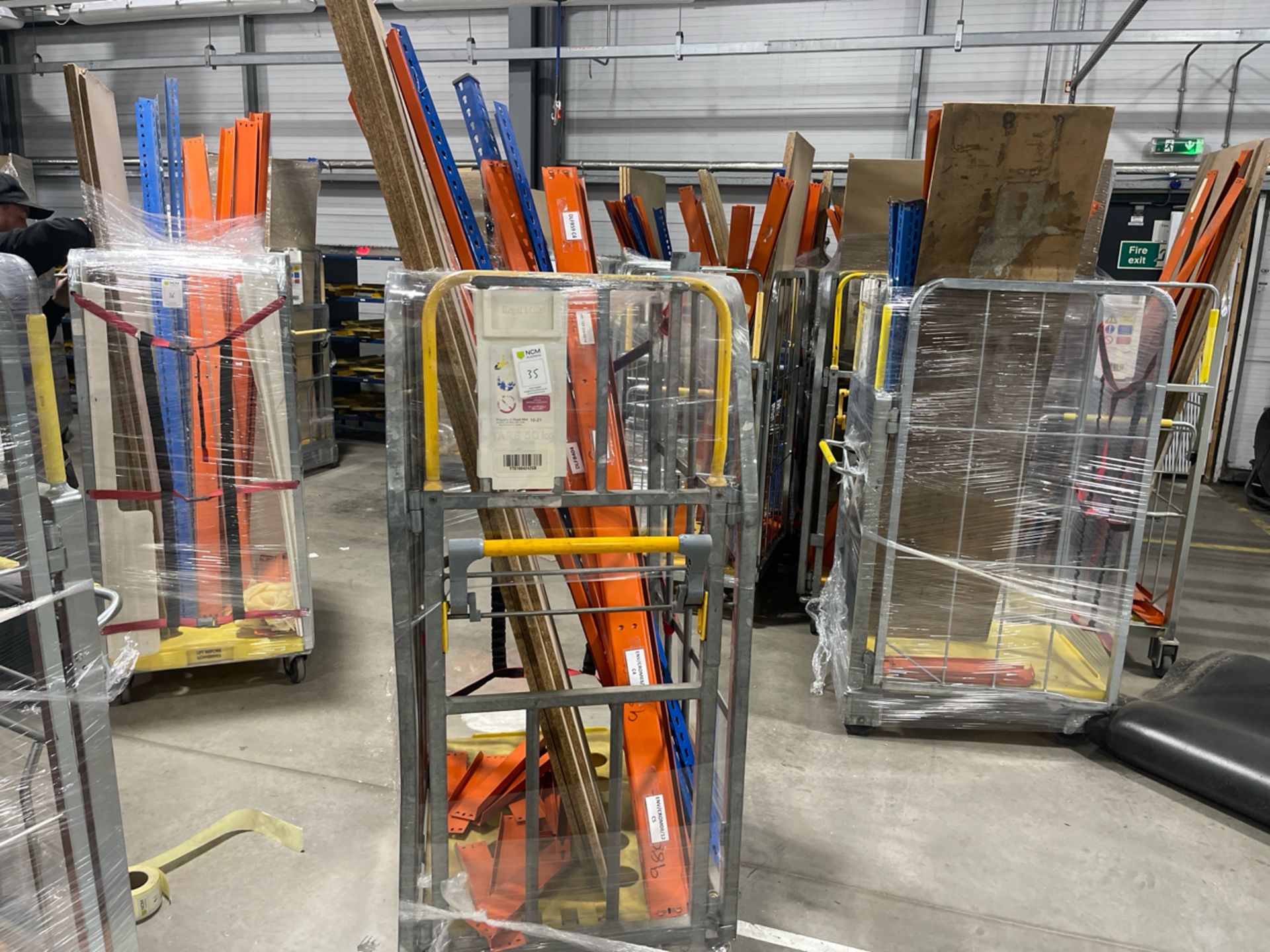 Cage of Boltless Shelf Racking