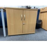 Wooden Storage Cupboard x4