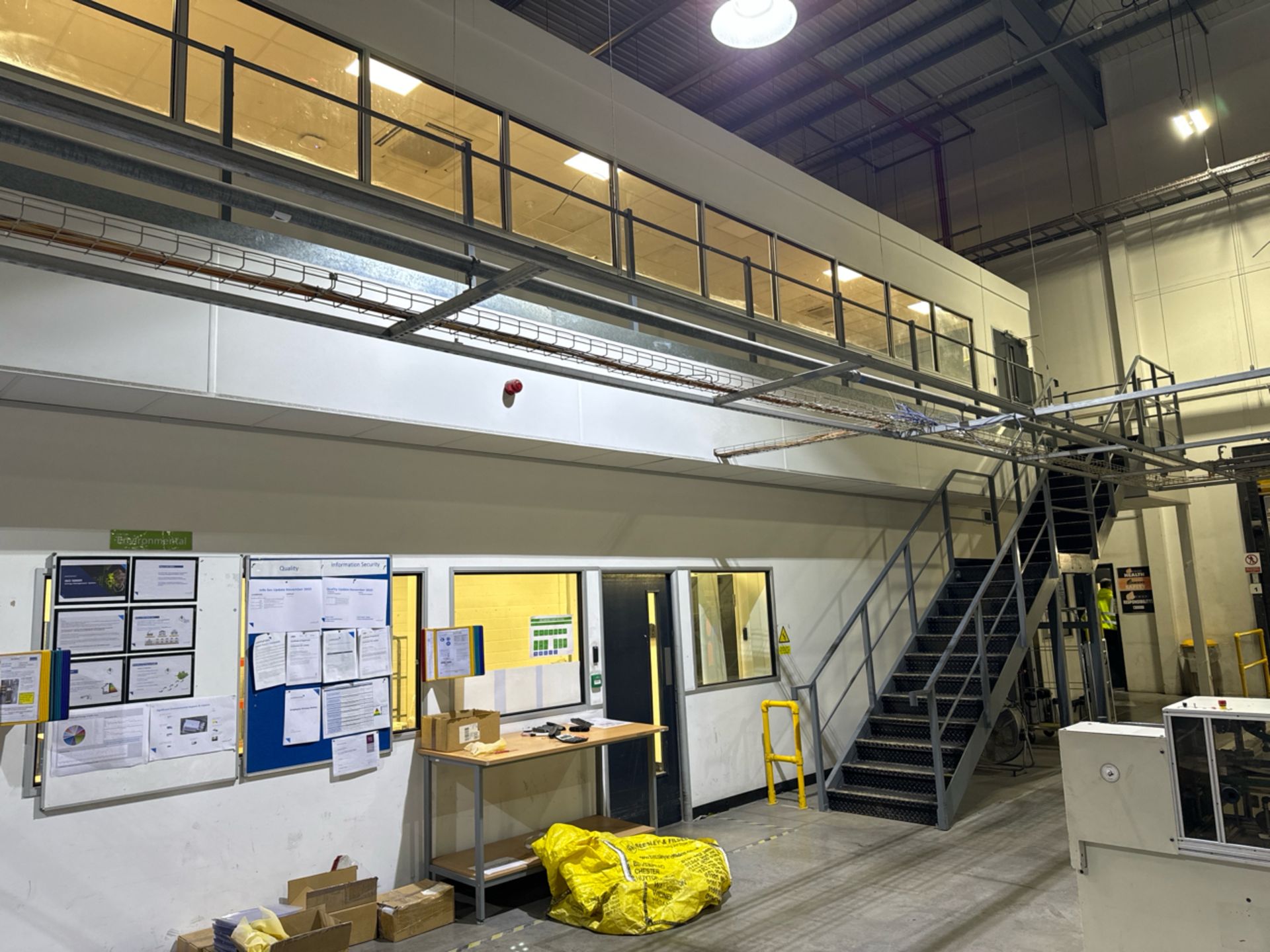 Two Story Mezzanine Floor and Offices - Image 3 of 12