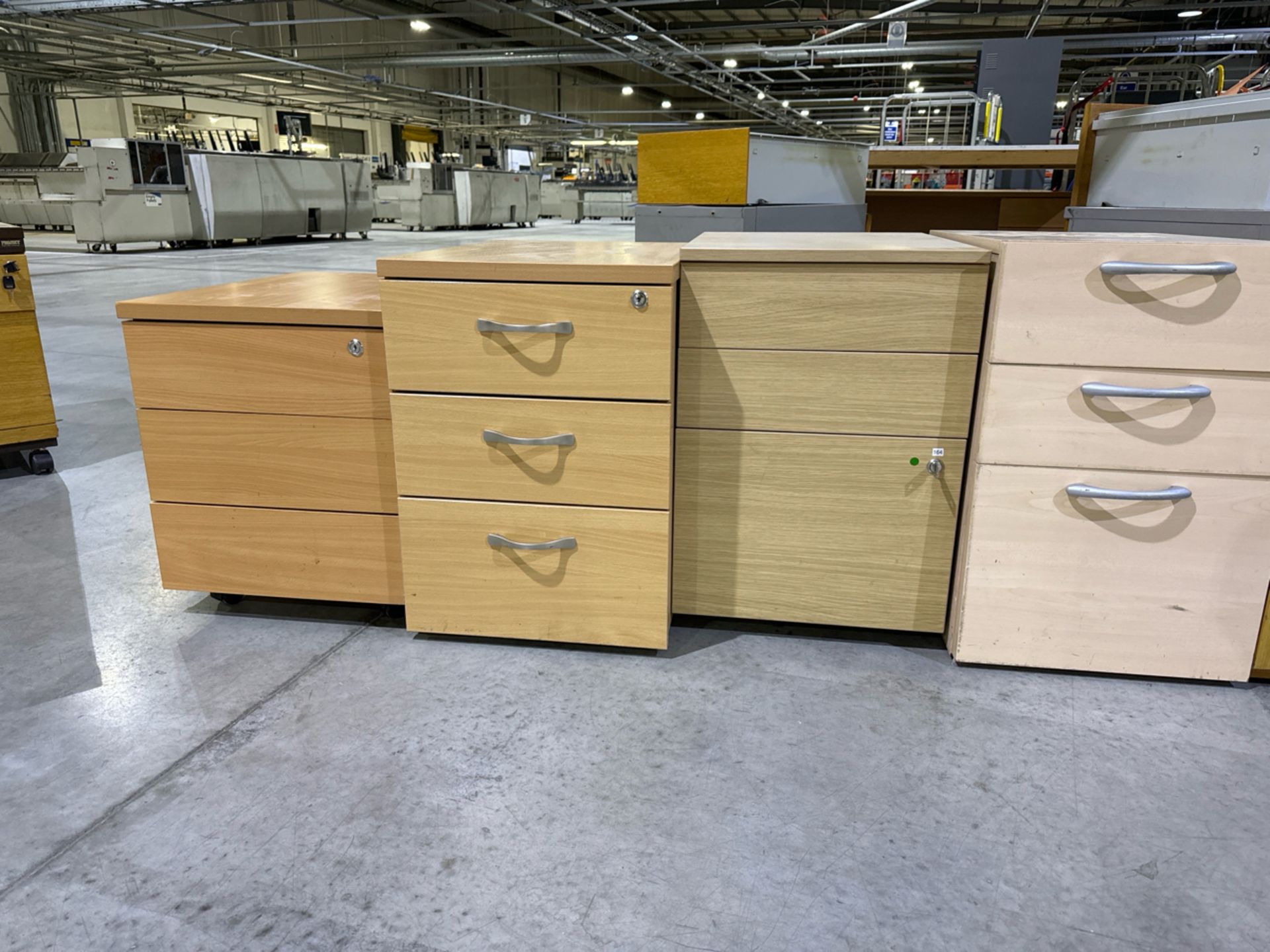 Wooden Drawer Units x5 - Image 3 of 5