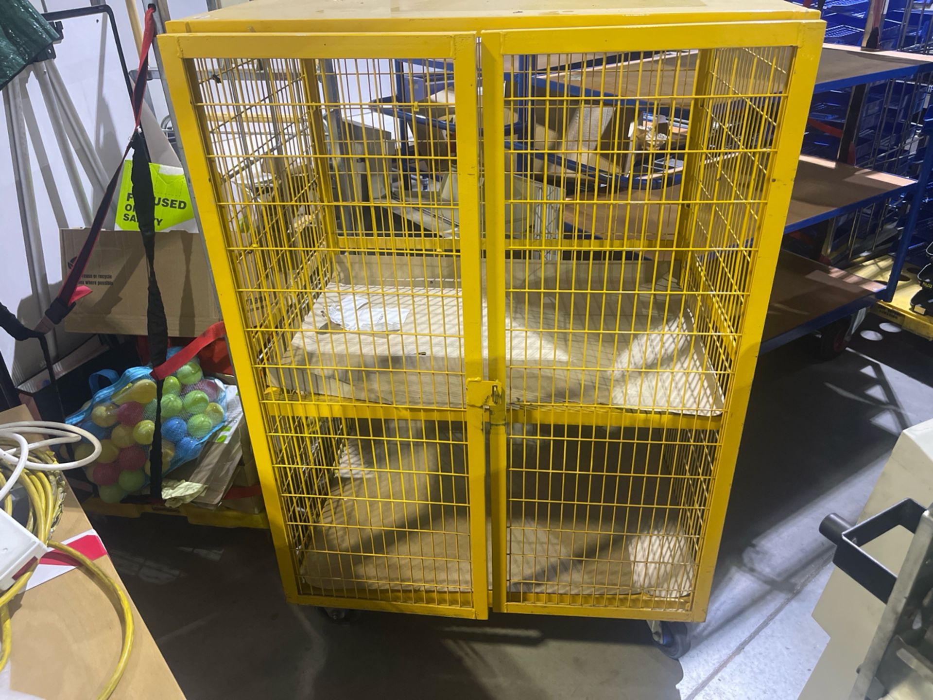 Mobile Cage Storage Unit