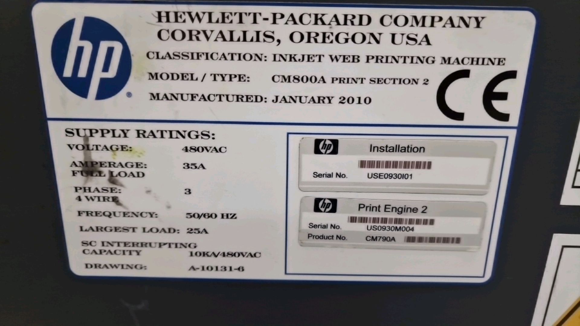 HP T300 Colour Inkjet Web Press - Image 73 of 91