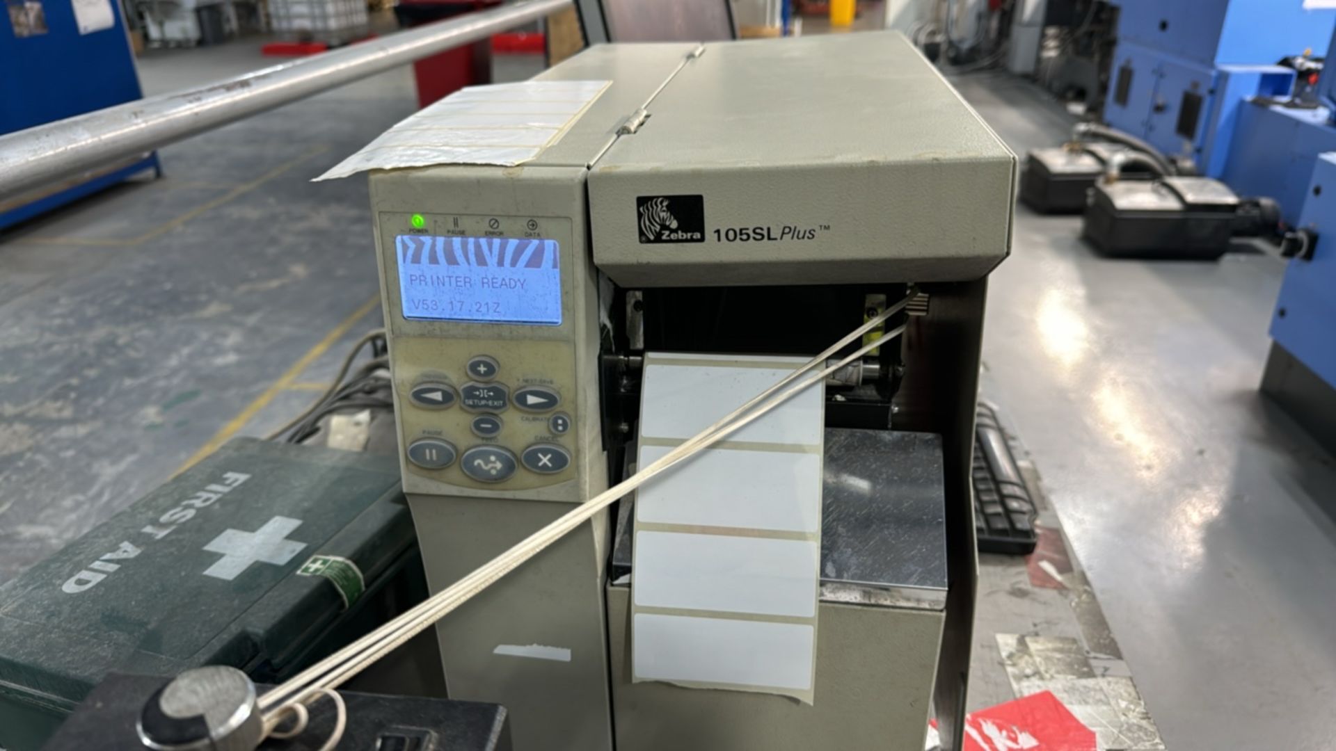 ref 35 - Zebra 105SL Plus Thermal Label Printer - Image 3 of 7