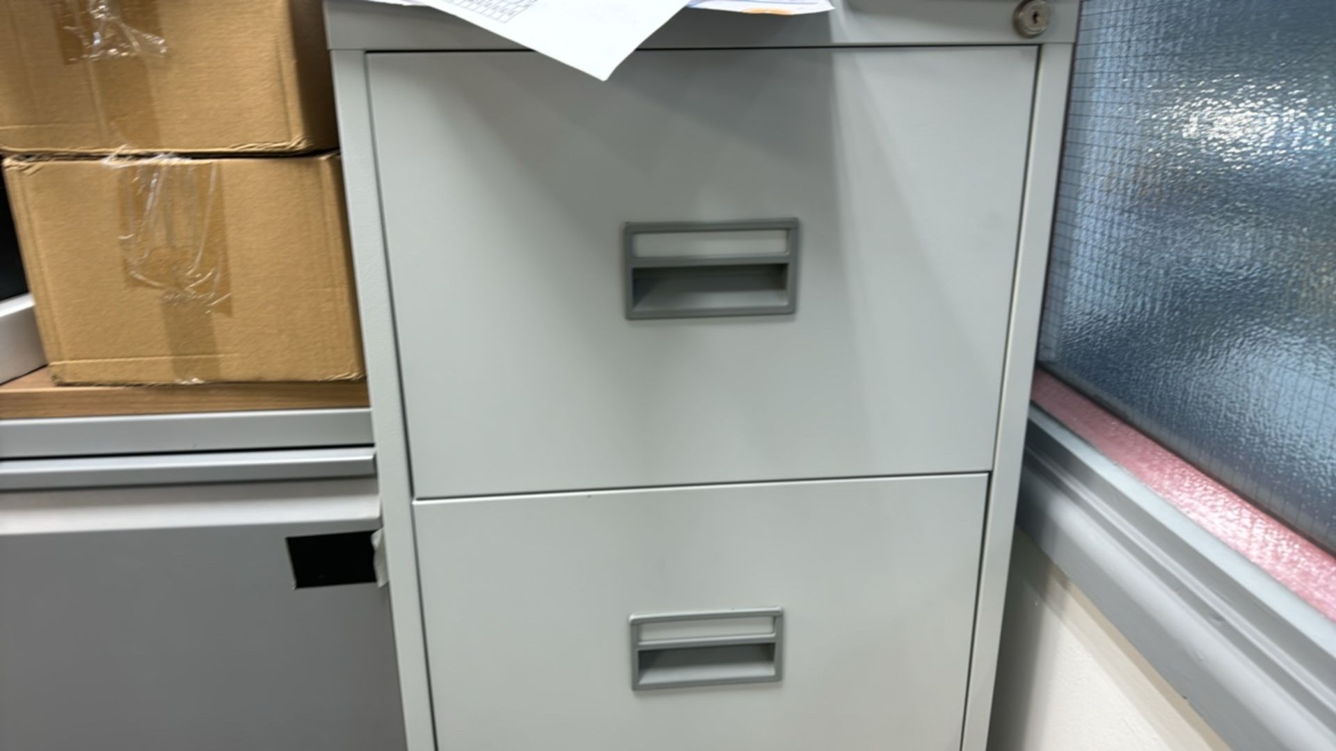 ref 417 - Metal Filing Cabinet - Image 3 of 5