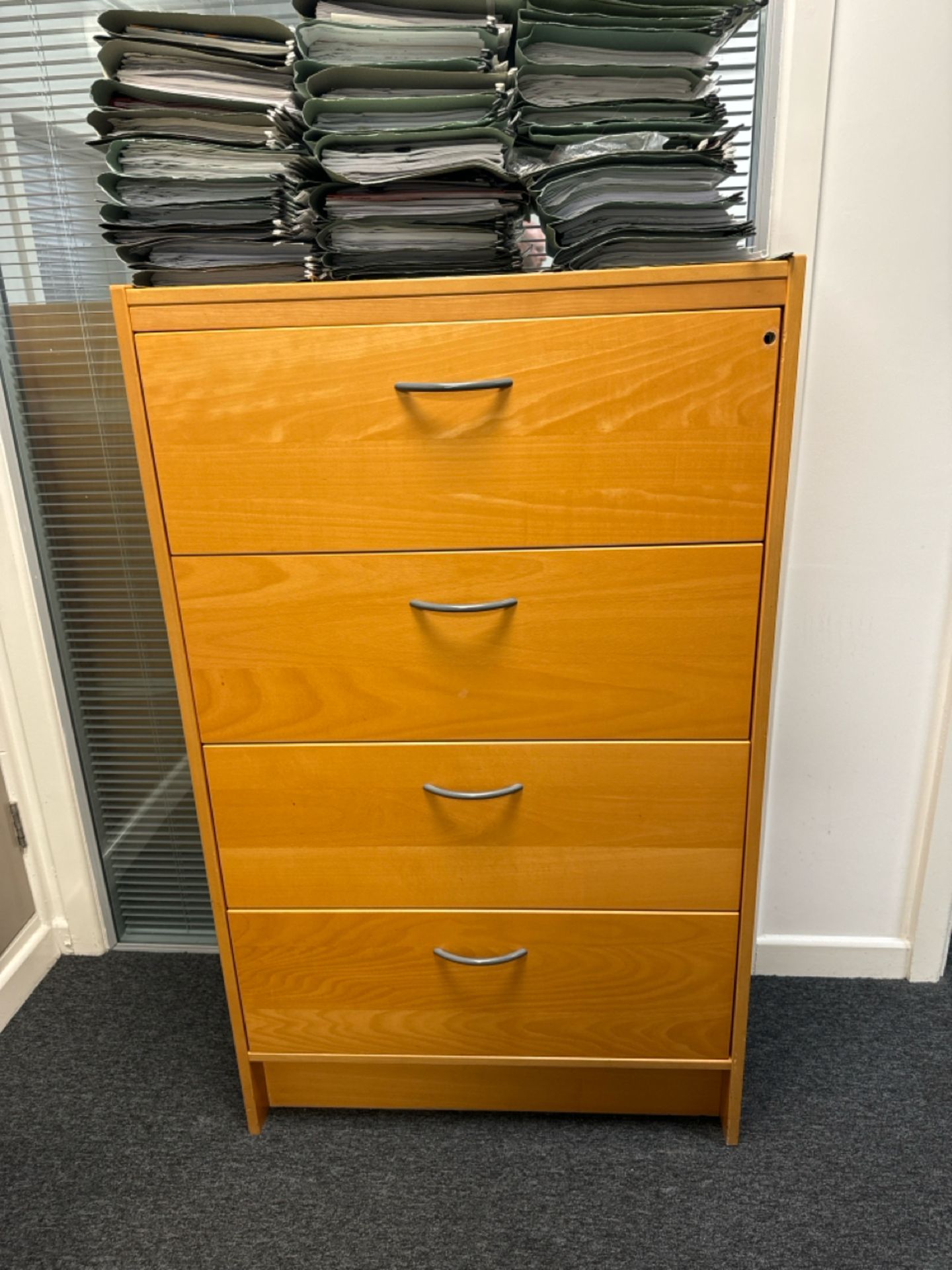 ref 184 - Wooden Drawer Unit - Image 2 of 4