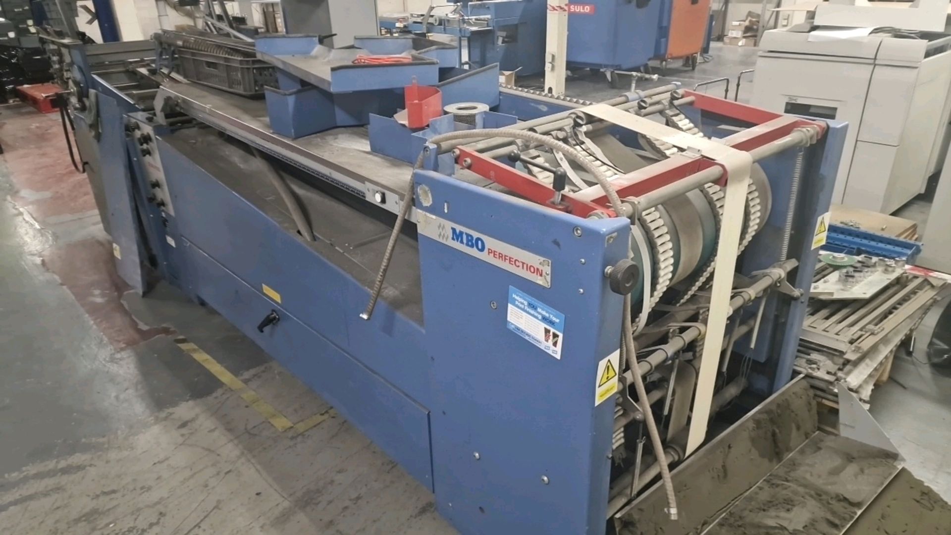 MBO Perfection Dual Feed T800 I-C and T800 1-1-78/6 Folding Machine - Image 10 of 15