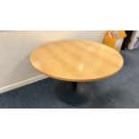 ref 298 - Circular Pine Effect Table