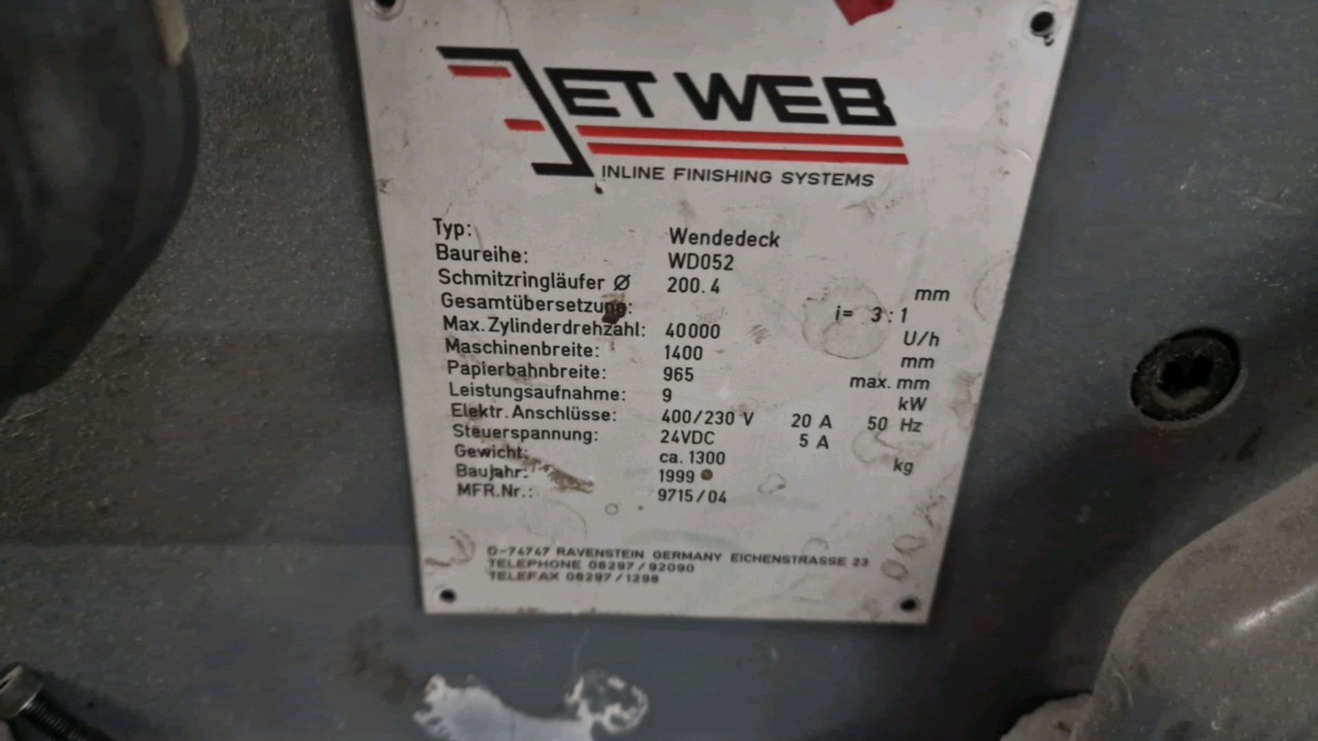 Jet Web Web Feed Reverse - Image 3 of 13