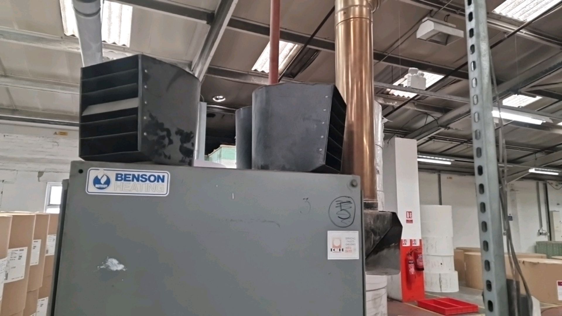 Benson Industrial Heating Unit - Image 4 of 9
