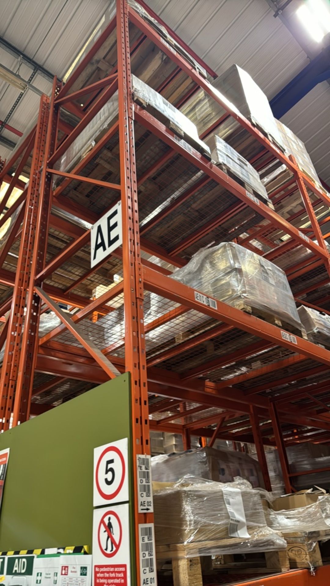 ref 5 - 23 Bays Of Boltless Pallet Racking - Image 2 of 9