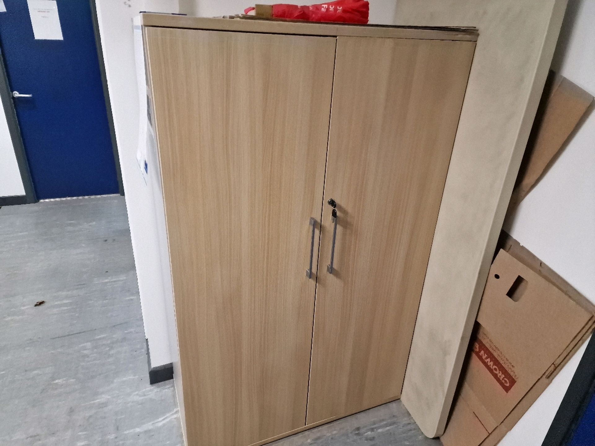 ref 154 - Double Door Cabinets x2