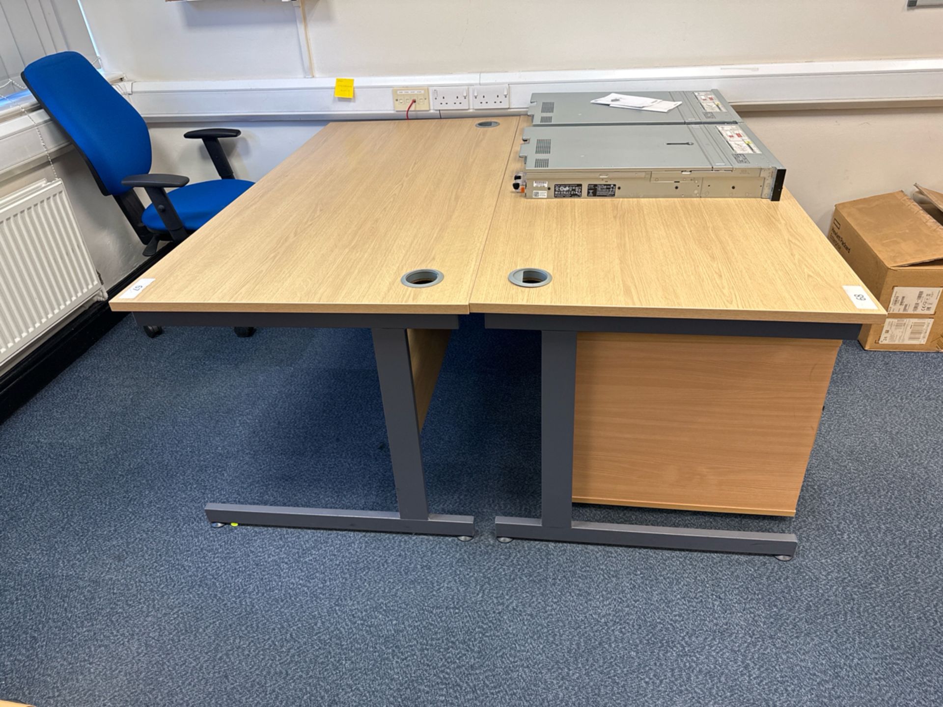 ref 78 - Pair Of Desks - Image 2 of 4