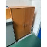 ref 843 - Wood Storage Cupboard