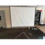 ref 180 - Harkness Miralyte Projector Screen & Stand