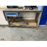 ref 507 - Metal Work Bench With Drawer