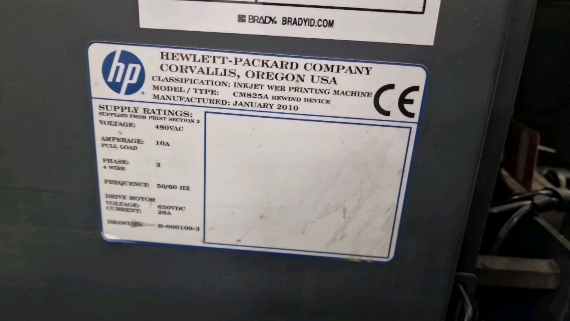 HP T300 Colour Inkjet Web Press - Image 55 of 91