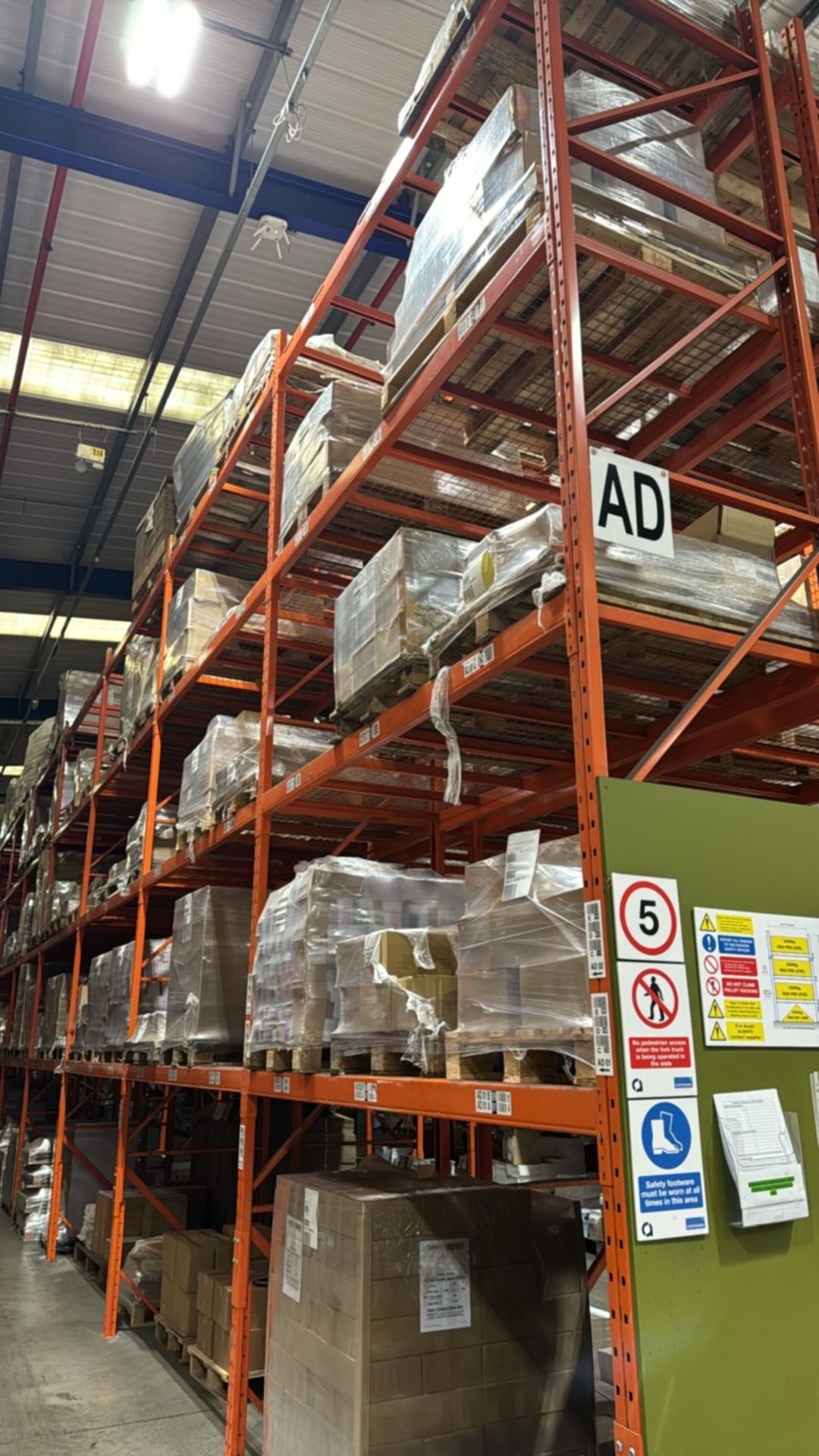 ref 6 - 23 Bays Of Boltless Pallet Racking - Image 2 of 9