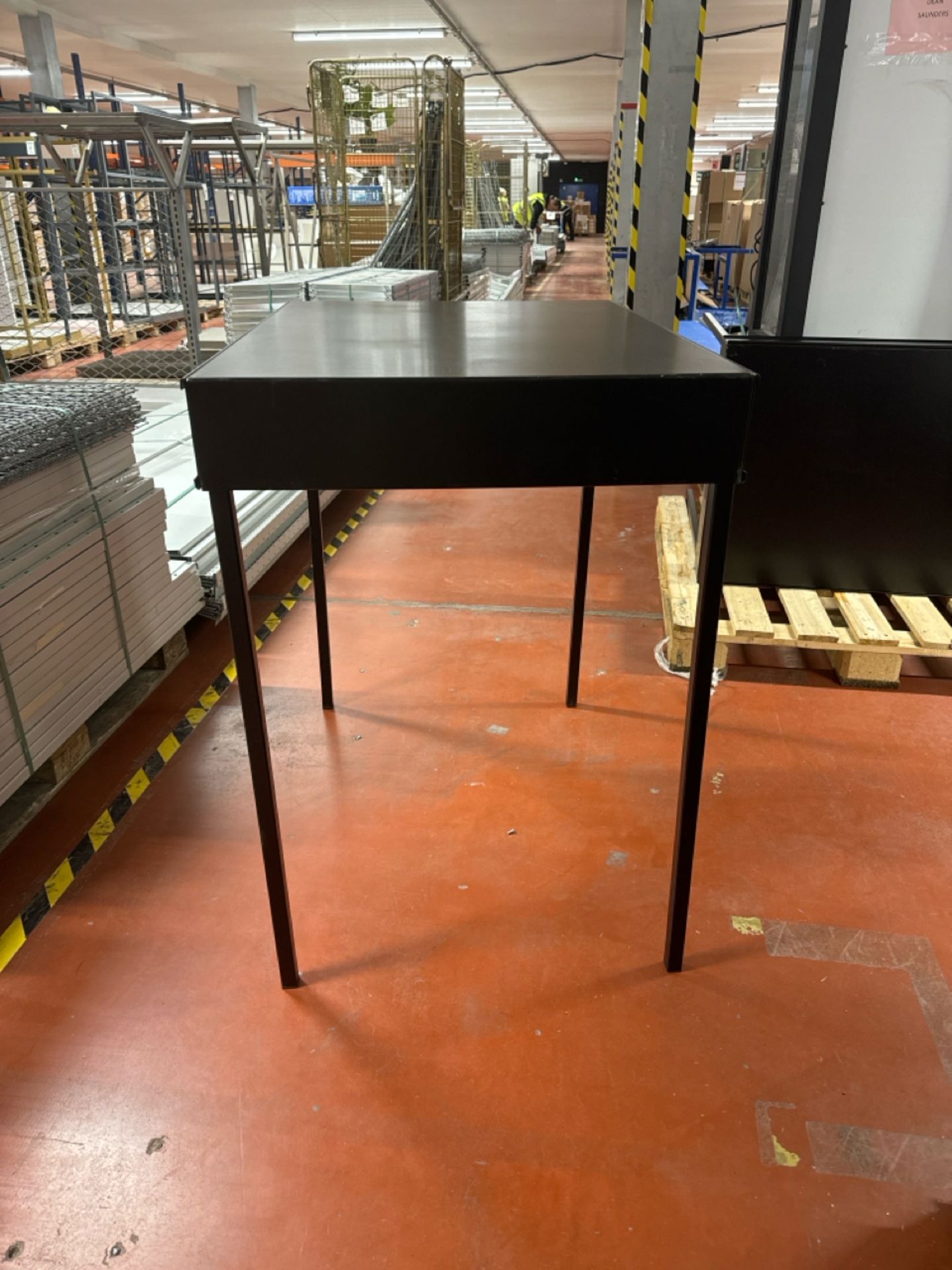 2 x Black Tables - Image 2 of 5