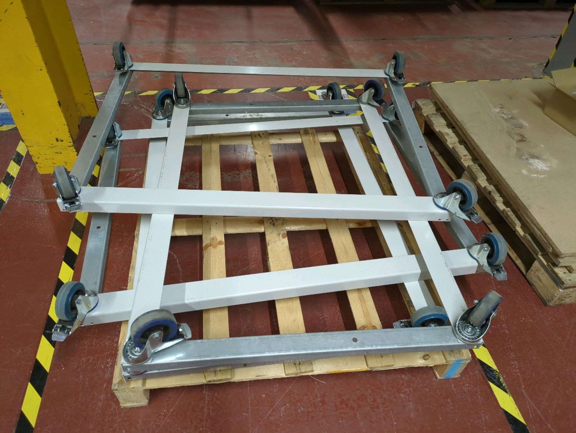 3 x Metal Trolley Bases - Image 2 of 4