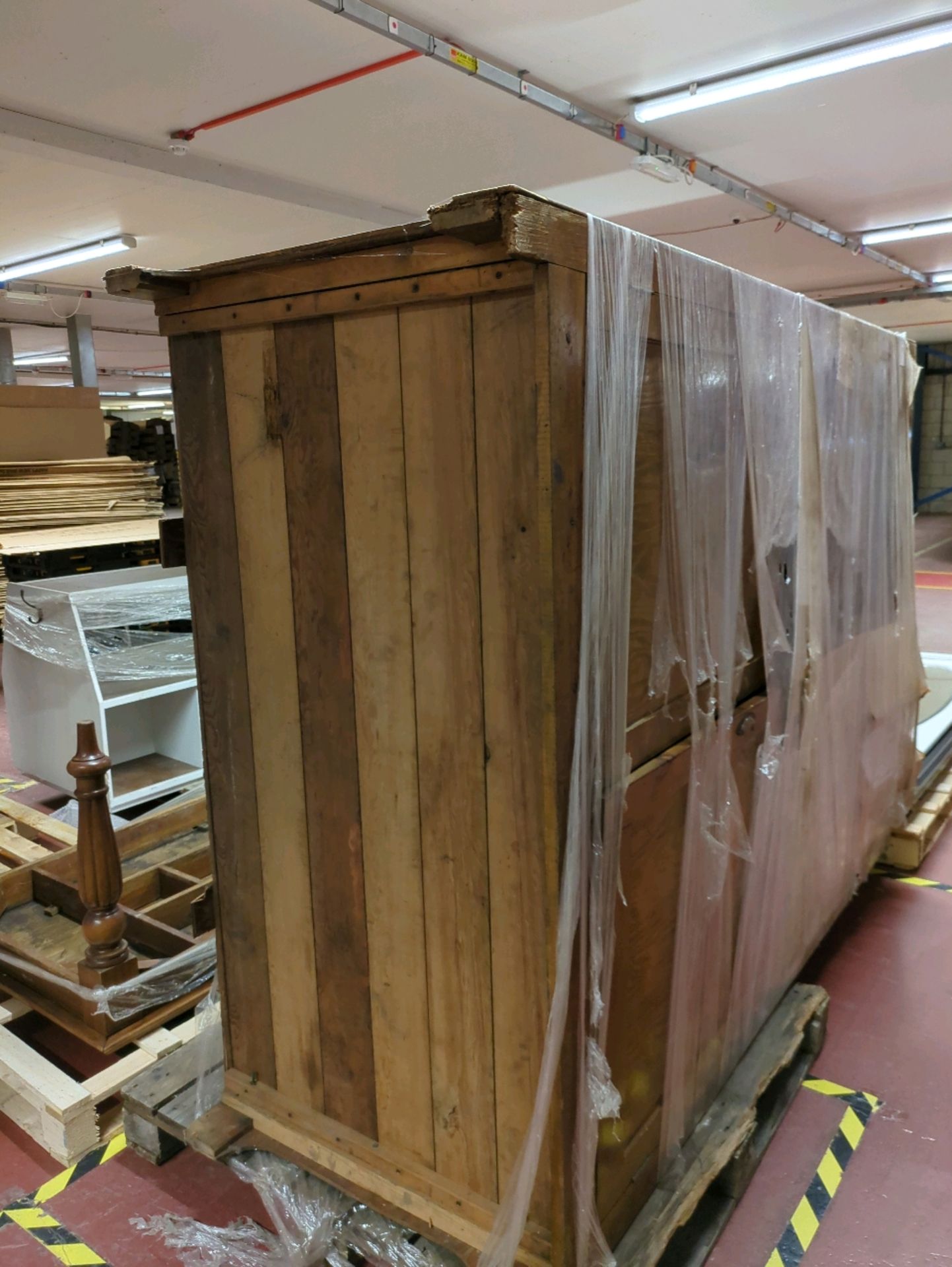 Large Wooden Wardrobe - Image 2 of 6