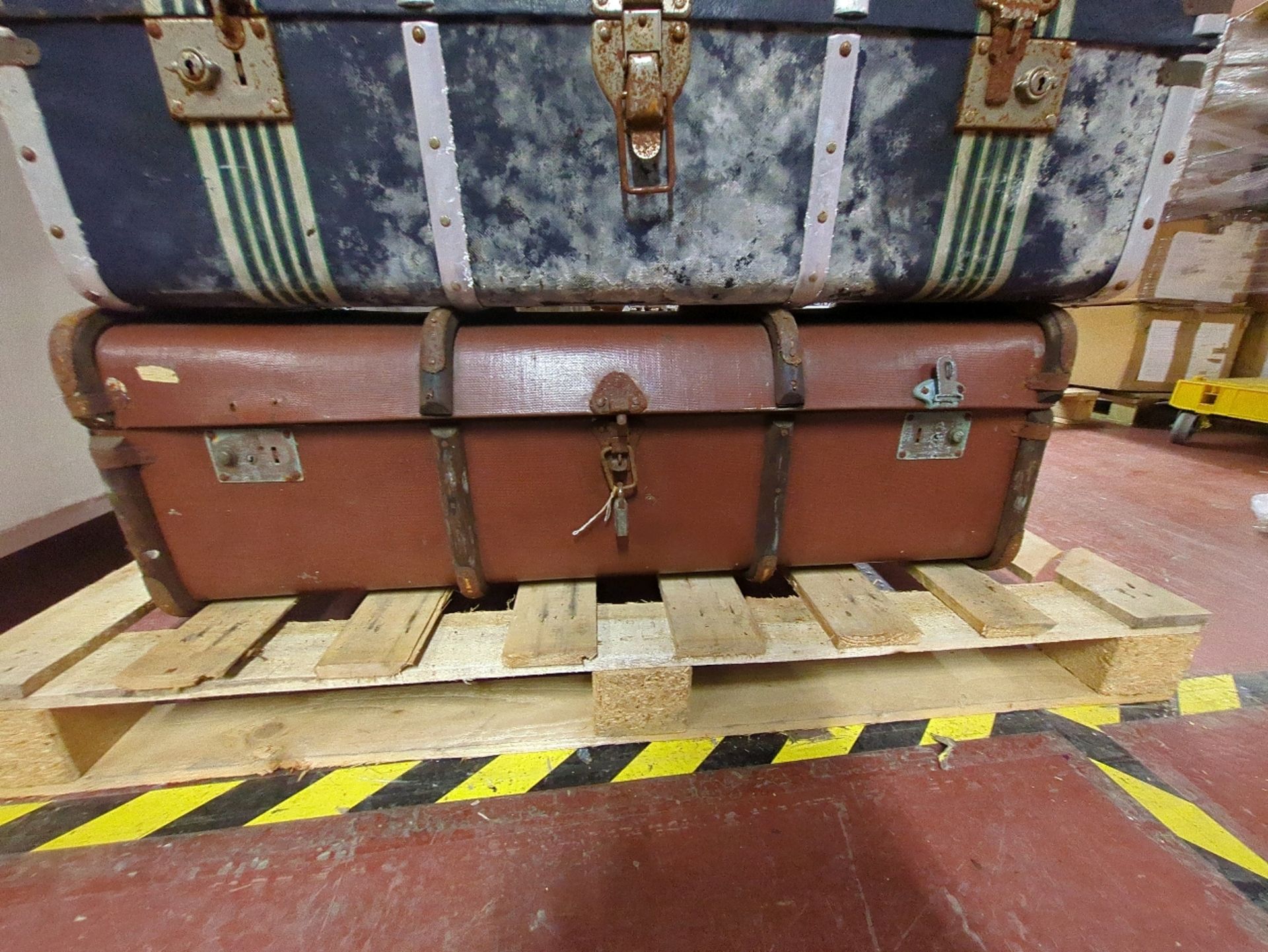 5 Travel Trunks - Image 2 of 5