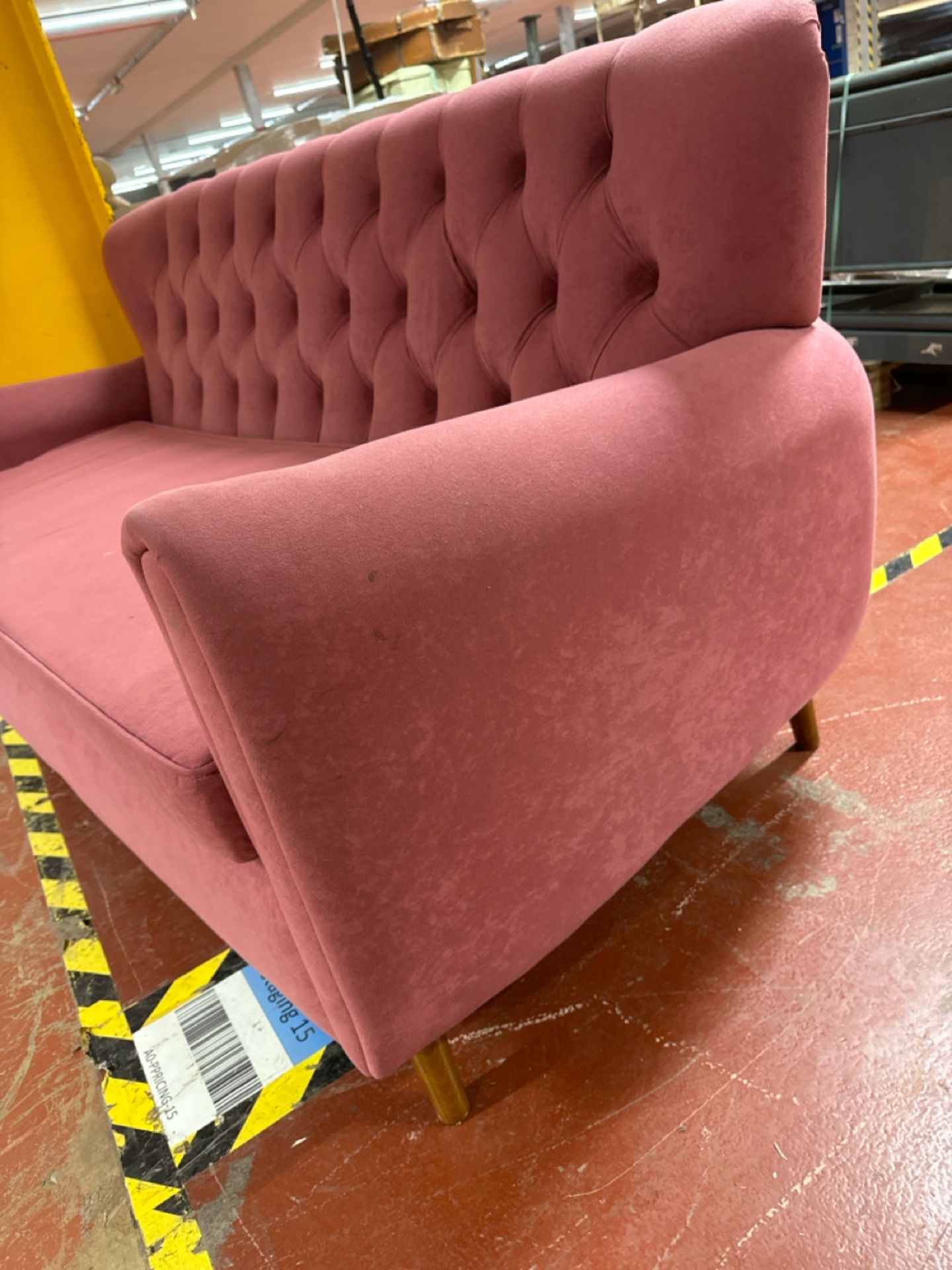 Pink Sofa - Image 4 of 5