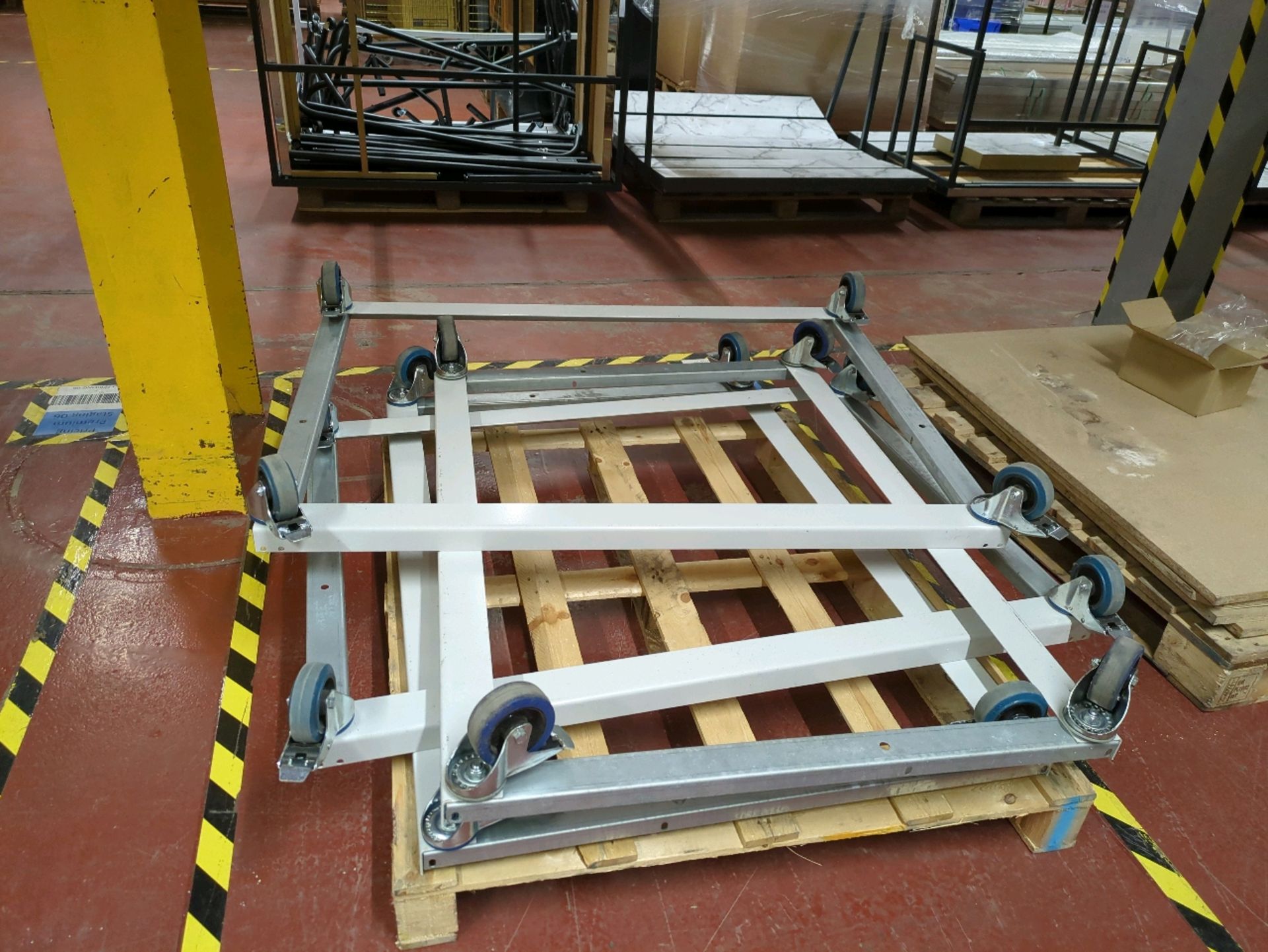 3 x Metal Trolley Bases - Image 4 of 4