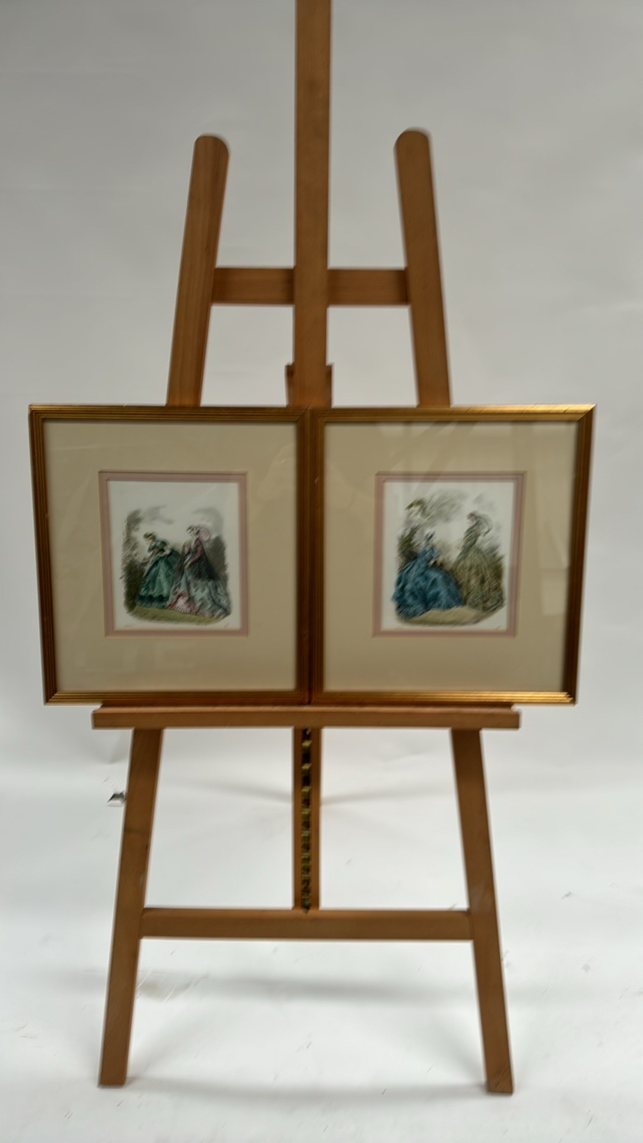 Artwork Print Set of 2 Victorian Ladies