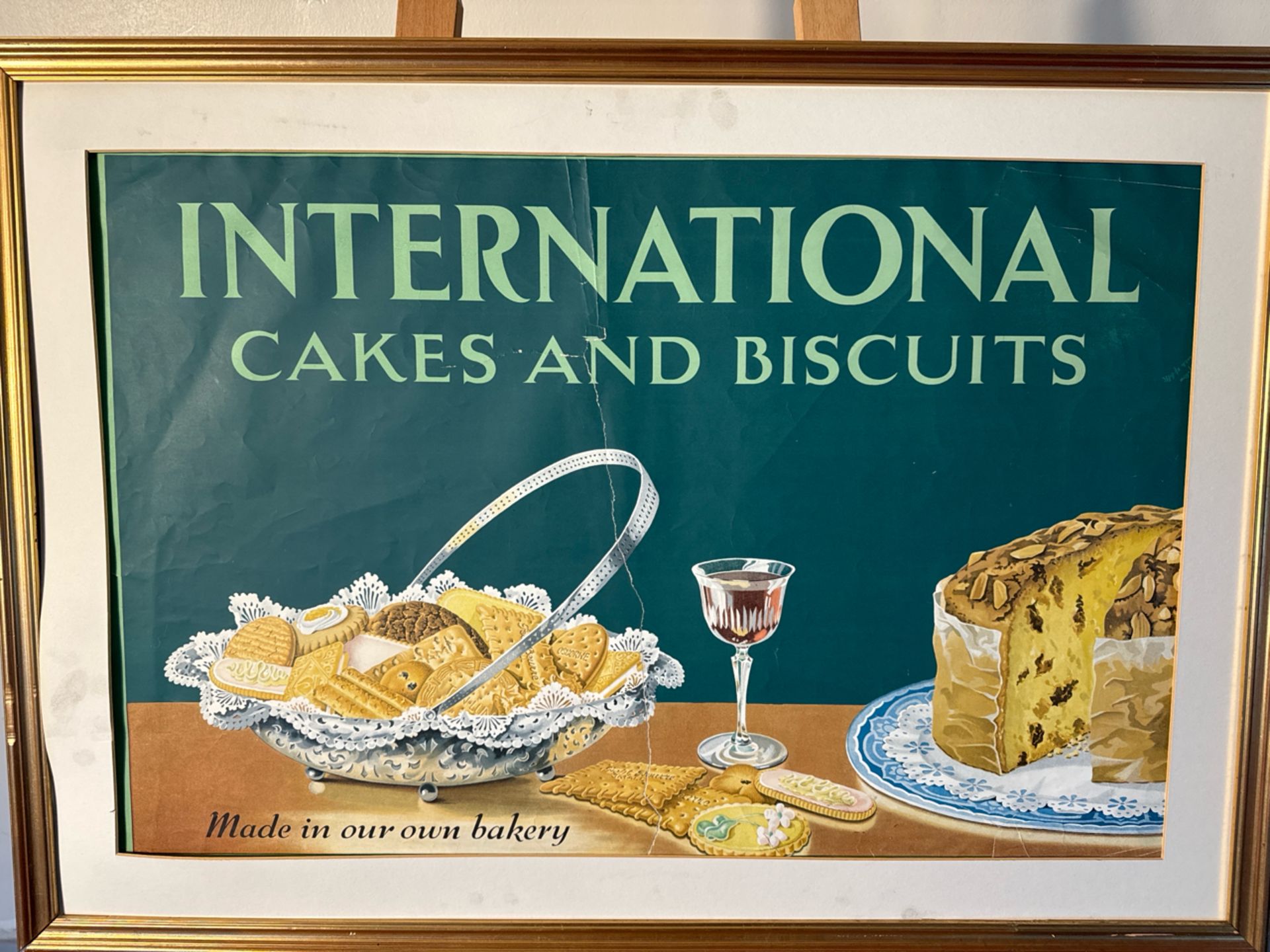 (ref 15) Cake and Biscuit Artwork Print - Image 2 of 2
