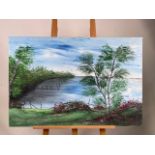 Artwork canvas painting