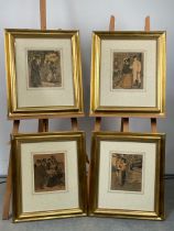 Artwork Framed Prints x 4