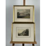 Artwork landscape scenery prints x 2