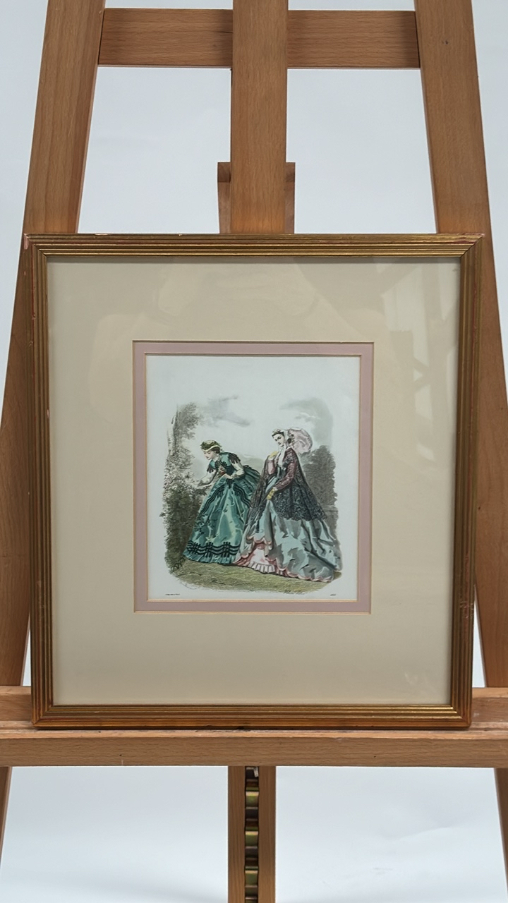 Artwork Print Set of 2 Victorian Ladies - Image 4 of 5