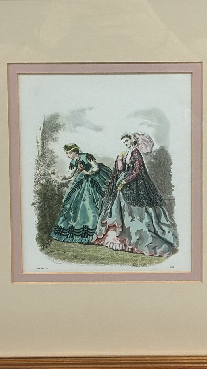 Artwork Print Set of 2 Victorian Ladies - Image 5 of 5