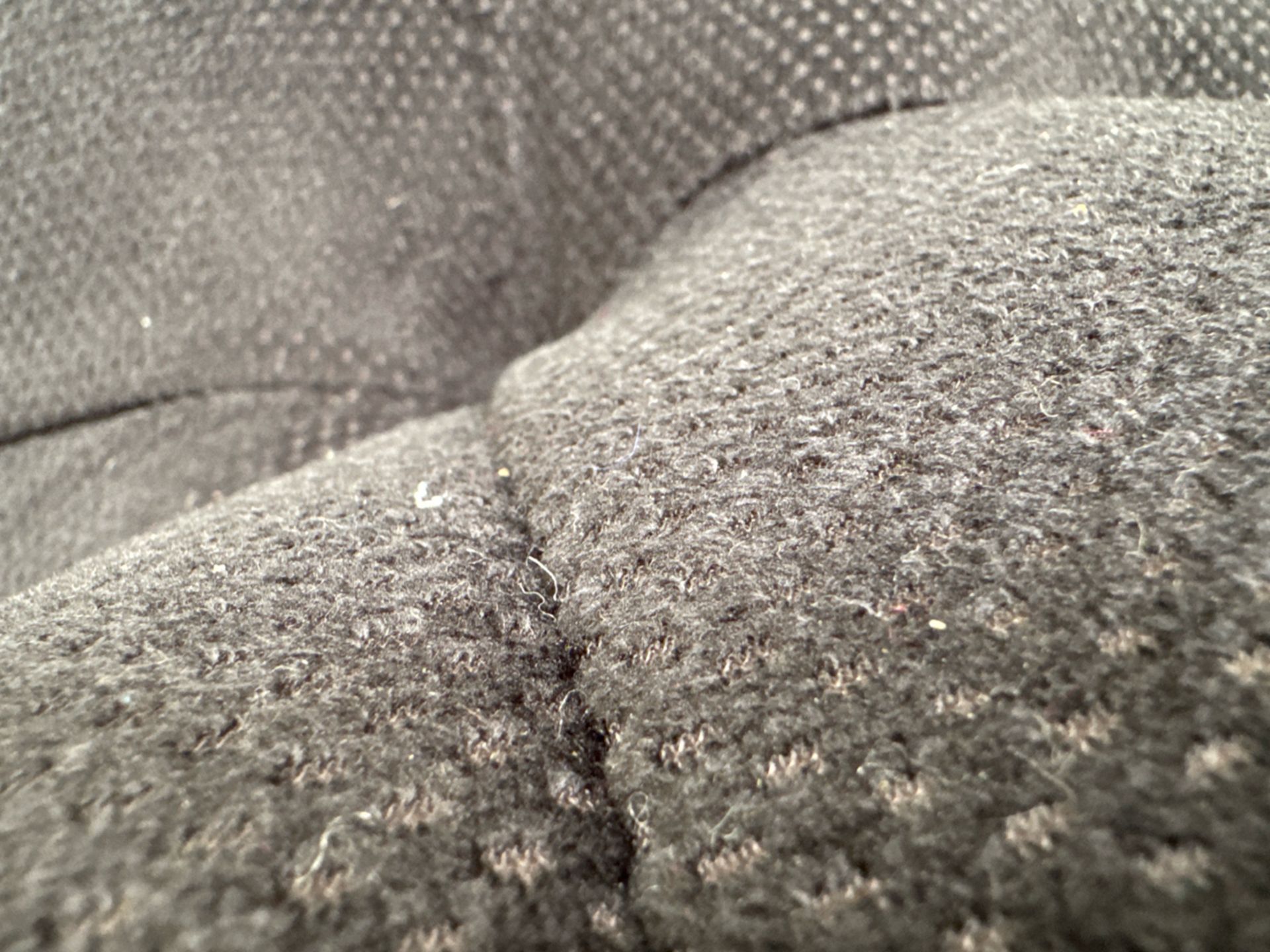 Patrick 2.5 Seat Sofa Bed In Raven Speckled Chenile - Image 6 of 7