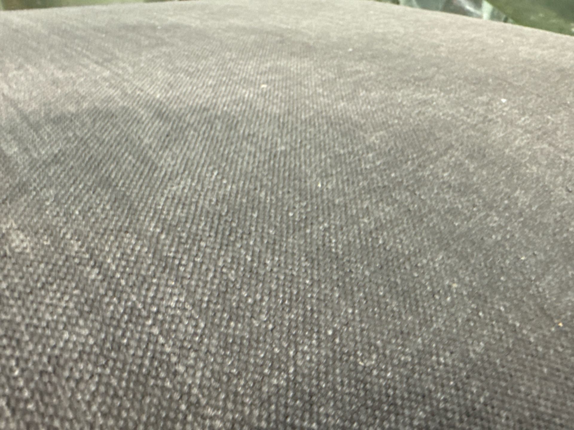 Aissa Medium Rectangular Footstool In Brushed Linen Cotton - Bild 4 aus 5