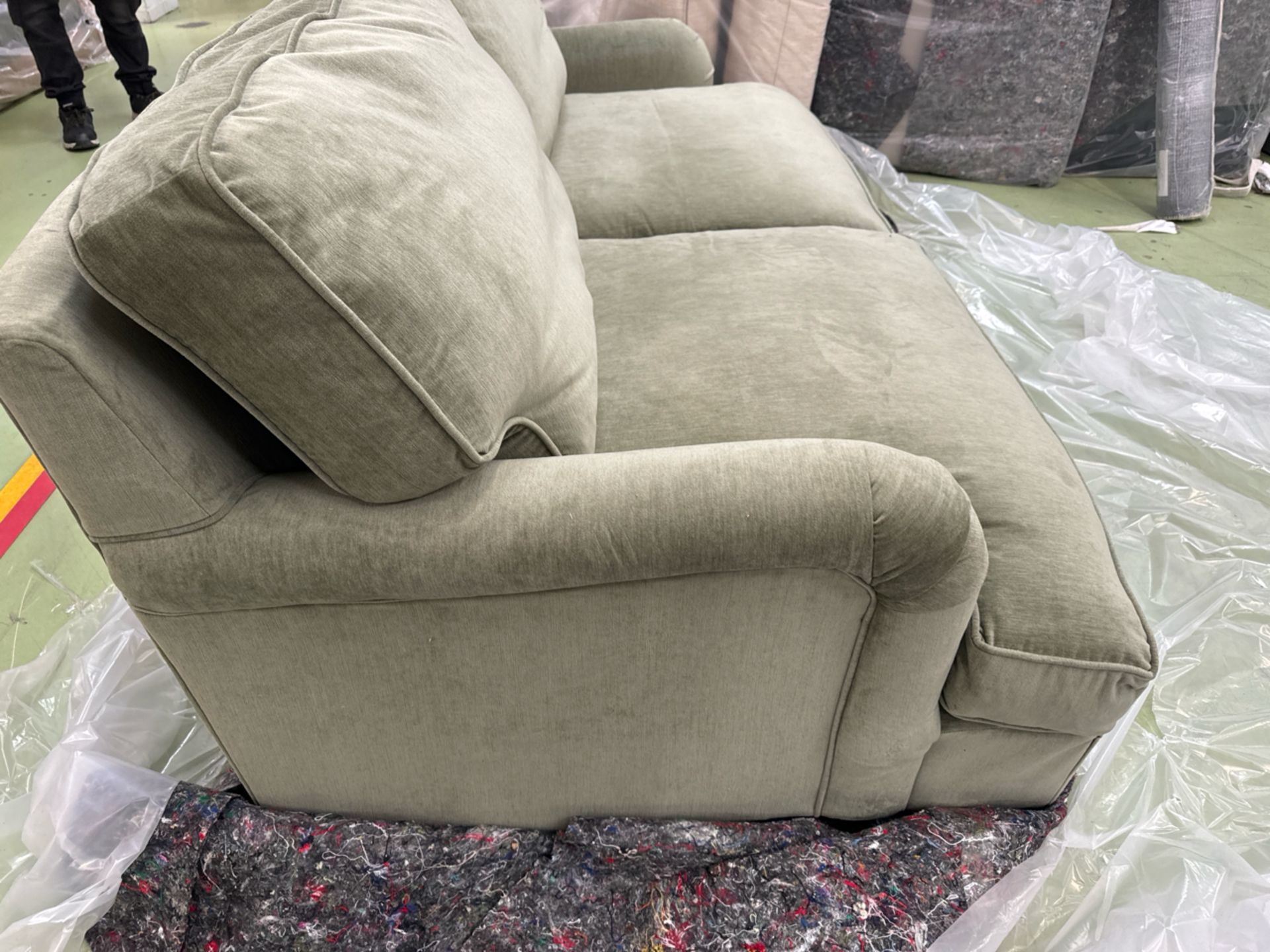 Bluebell 3 Seat Sofa Bed In Urban Nature Brushstroke - Image 5 of 8