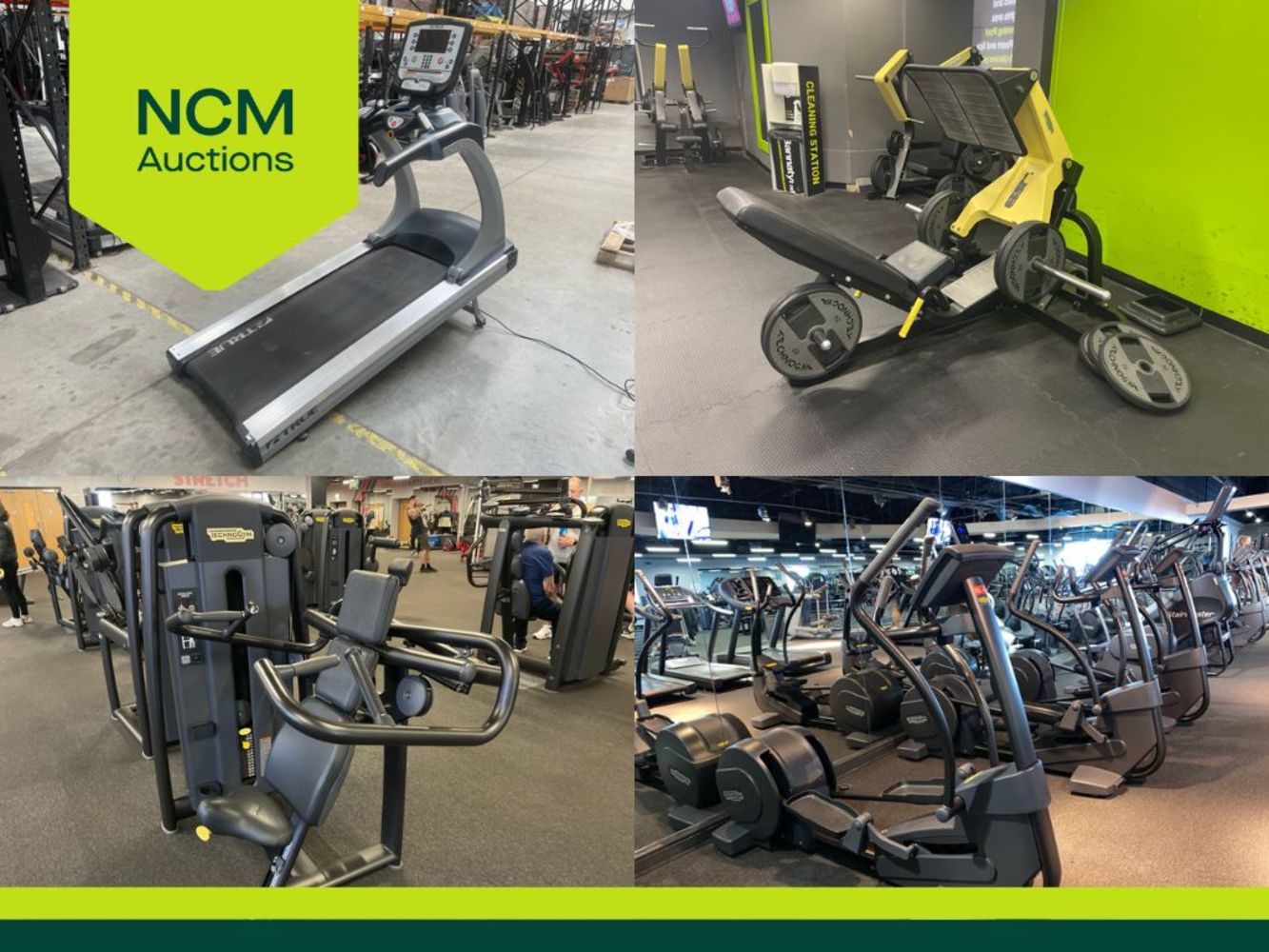 NO RESERVE - Commercial Gym Equipment - To Include Shoulder Press, Treadmills, Chest Press, Spin Bikes, Cross Trainers, Steppers & More