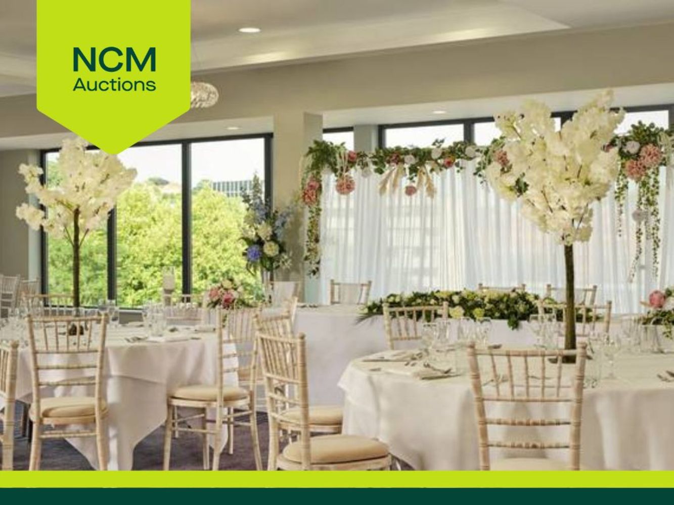 NO RESERVE - Entire Contents Of Wedding Venue To Include Commercial Catering Equipment, Challen Grand Piano, Wedding Accessories & Much More