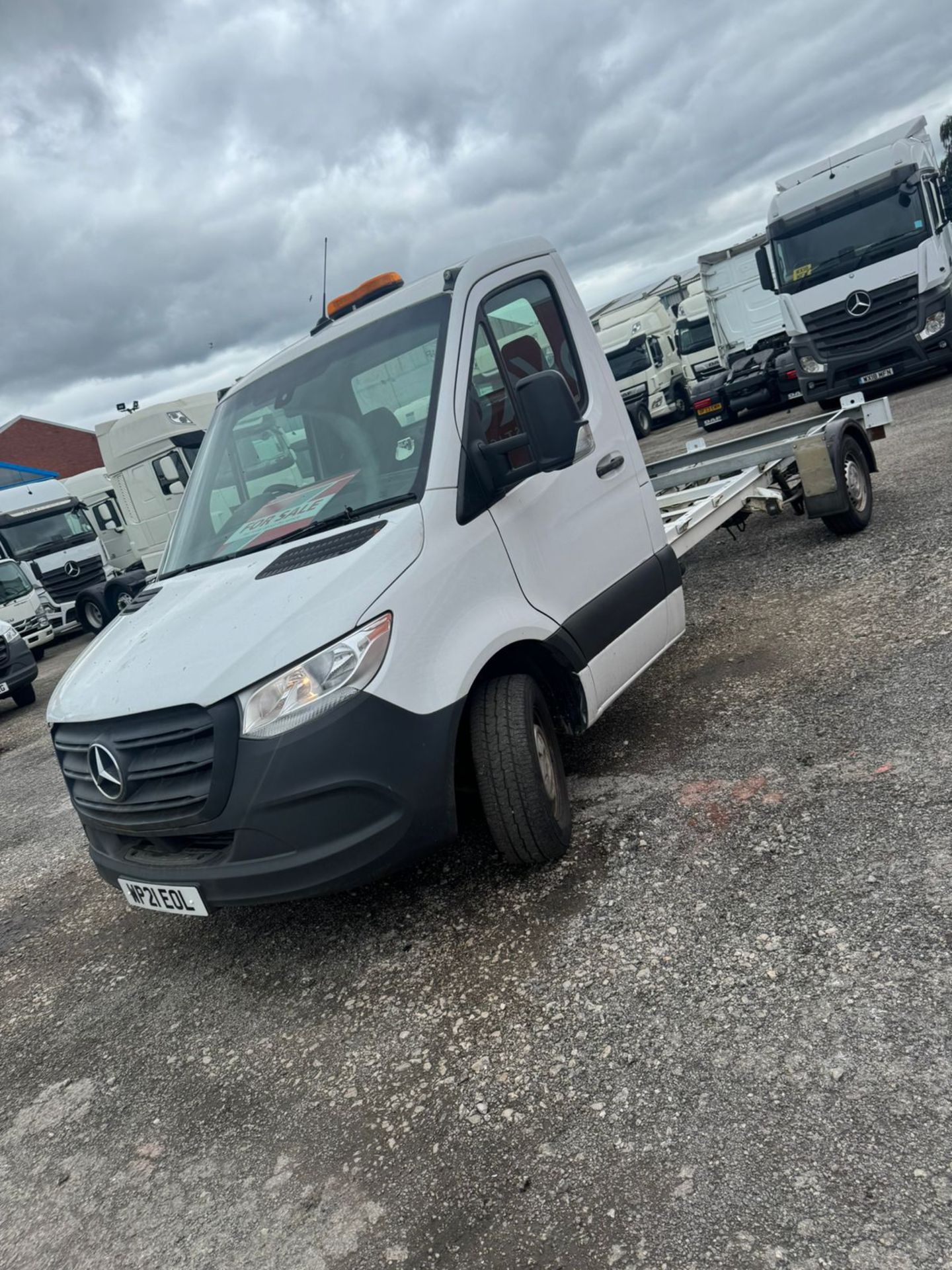 2021 (21) Mercedes Sprinter 316 L3 Chassis Cab (103,823 miles) - Image 3 of 10