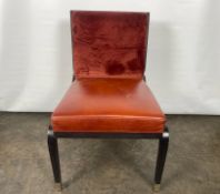 Ben Whistler Leather & Fabric Chair